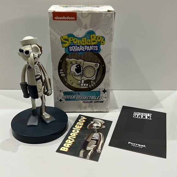 Jason Freeny x Spongebob Hidden Dissectibles Classic Edition BarnacleBoy Figure - Picture 2 of 5